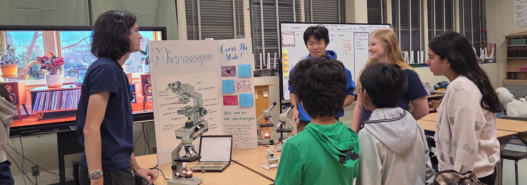 After-school science with UCLA facilitators