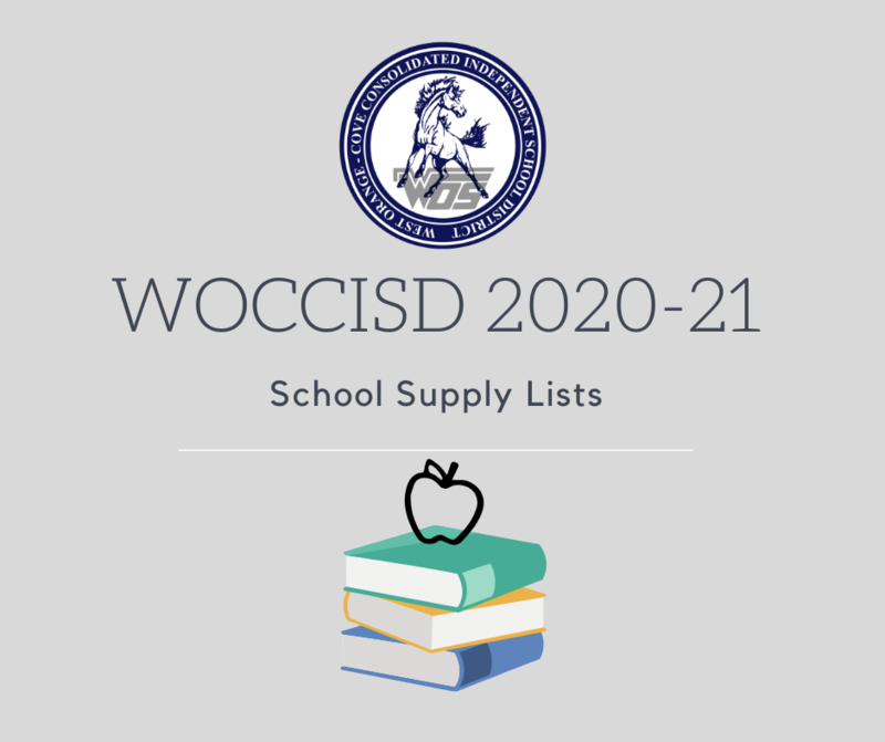 2020-21 school supply lists logo