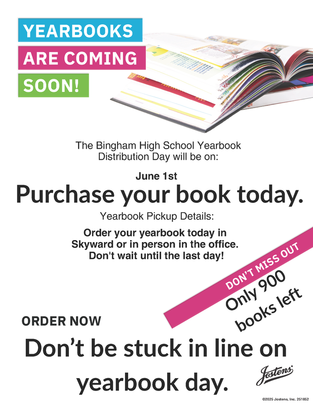 Yearbook Distribution Flyer