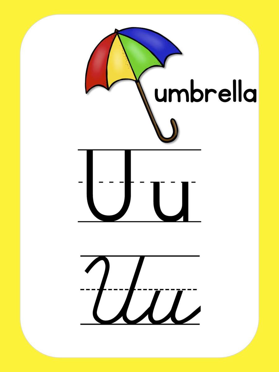 u