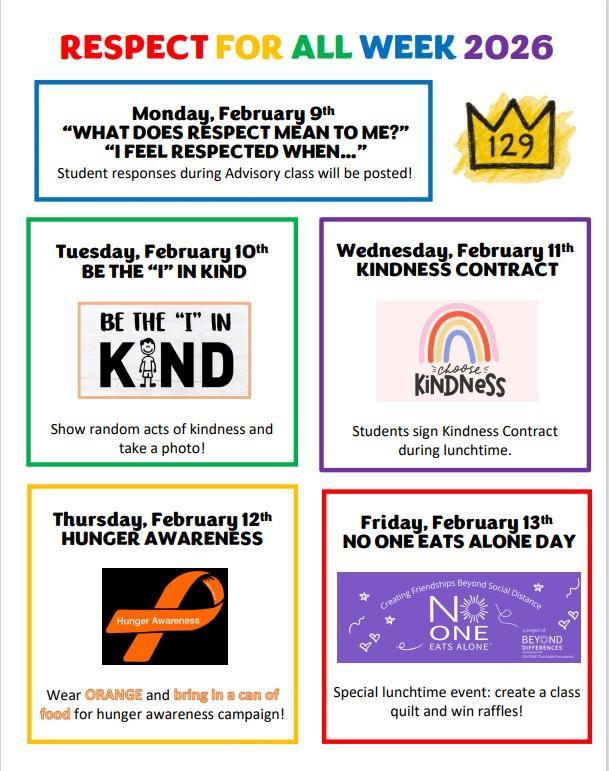 Respect for All Flyer 2026