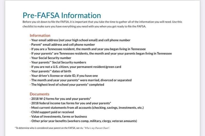 FAFSA Information Featured Photo