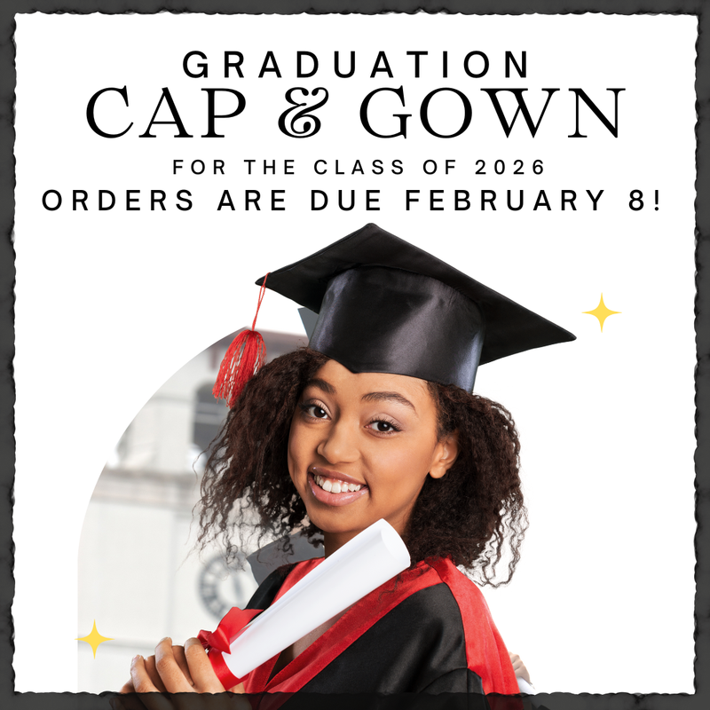 Graduation Cap and Gown orders