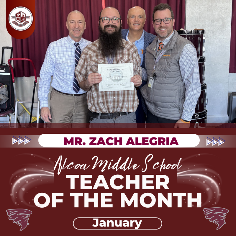 teacher of the month