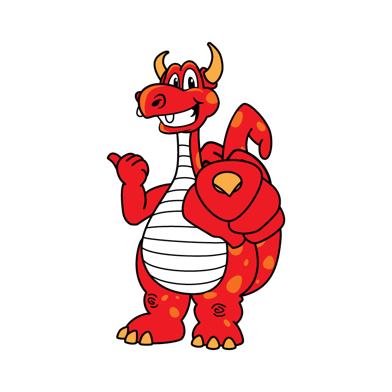 elementary dragon logo