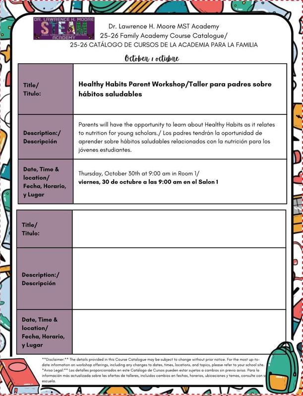 course catalog
