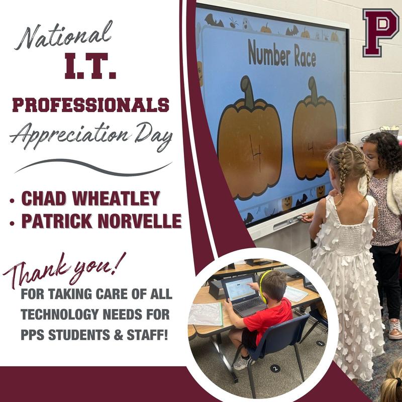 Perry Public Schools IT Professionals Day