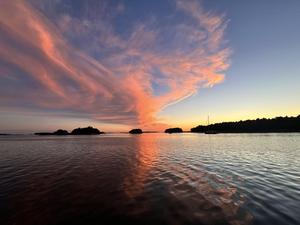 Sunset in Maine