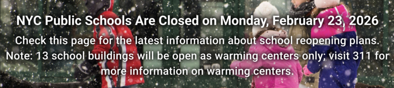 All public schools closed on 2/23/26