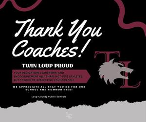 Thank you coaches!