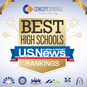 U.S. News & Concept Logo celebration