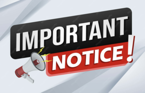 Important Notice