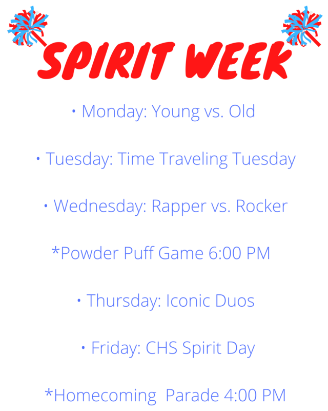 Spirit Week - September 26th - September 30th Featured Photo
