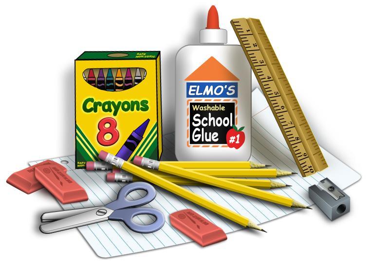 picture of school supplies