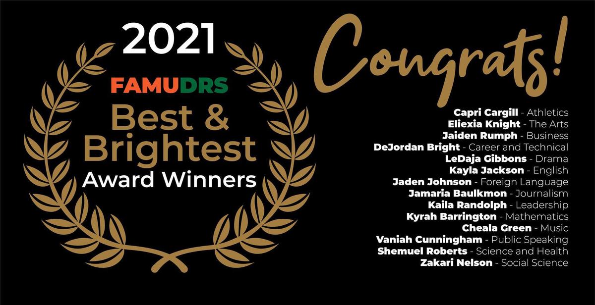 Class of 2021 Best and Brightest Announcement