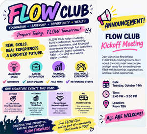 Flow Club Kickoff Meeting Flyer