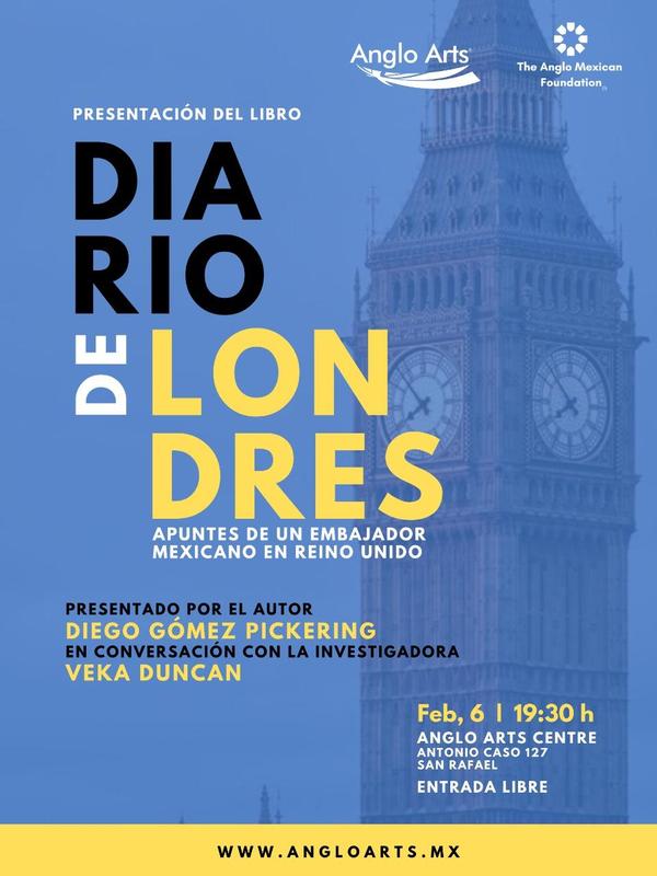 Diario de Londres se presentará en el Anglo Arts Centre Featured Photo