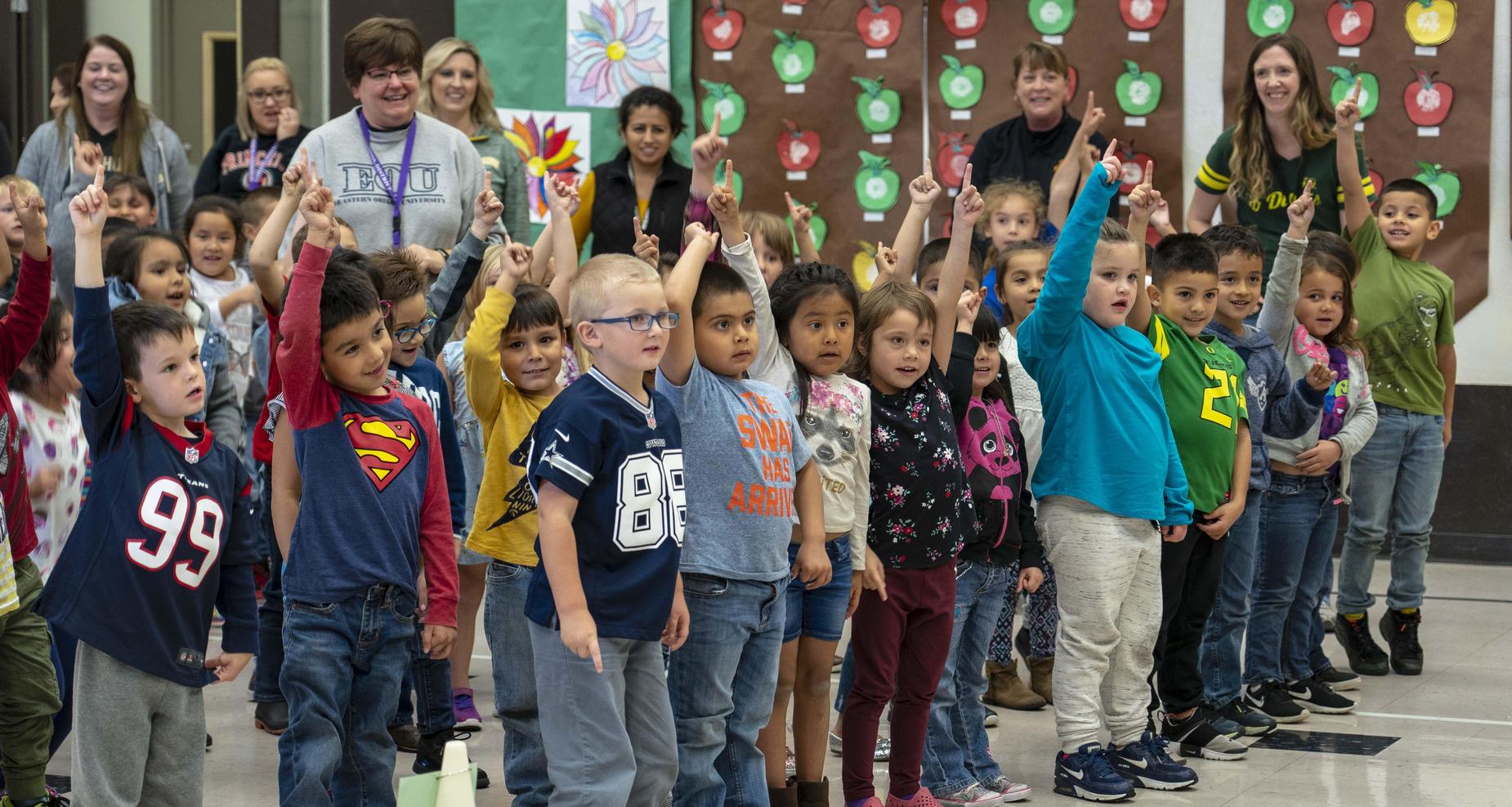 group of kids