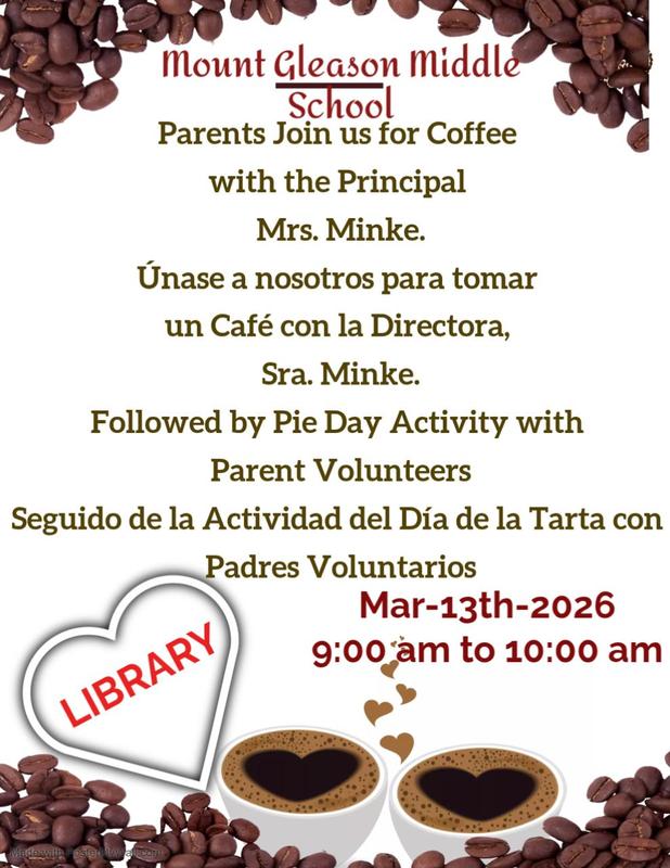 Coffee with the Principal Flyer