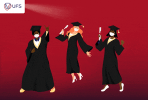 Graduating girls dancing