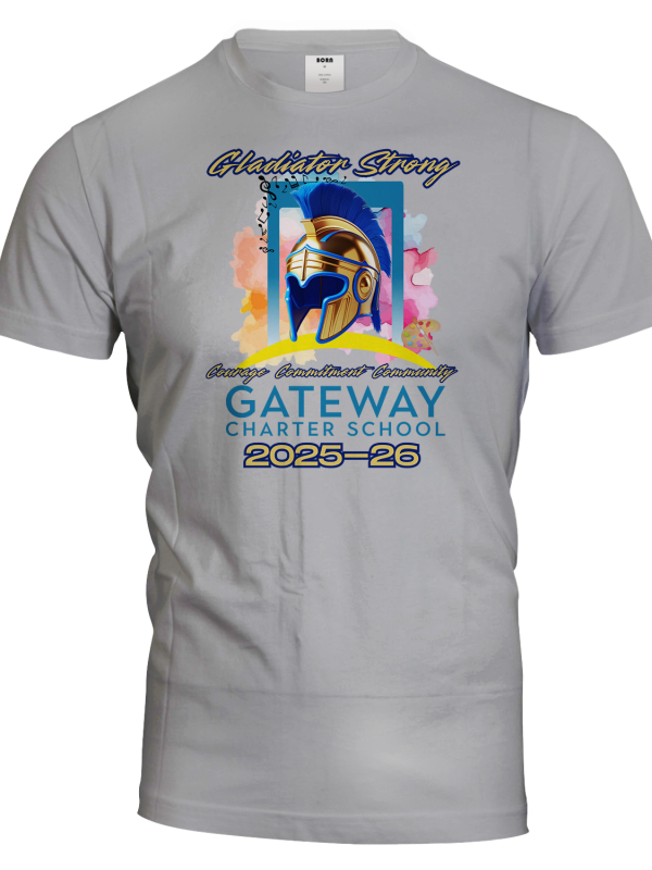 MERCH ALERT!  New Gladiator Strong T-Shirt Now Available!