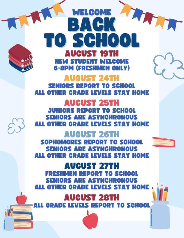 back to school flyer