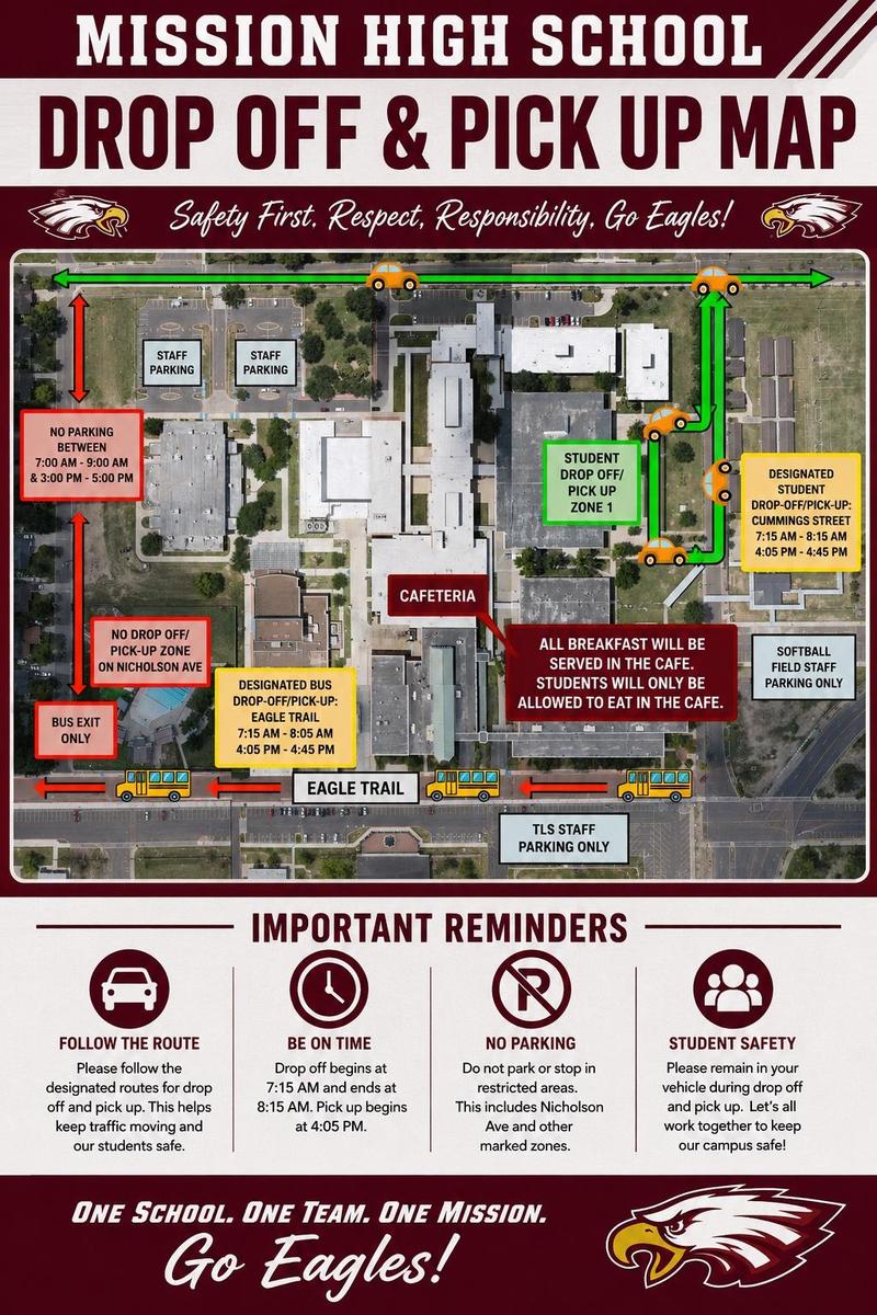 2026-2027 Student Drop Off and Pick Up