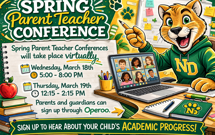 Spring Parent Teacher Conference Flyer