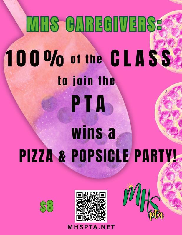 MHS PTA - Classrooms Need 100% participation Featured Photo