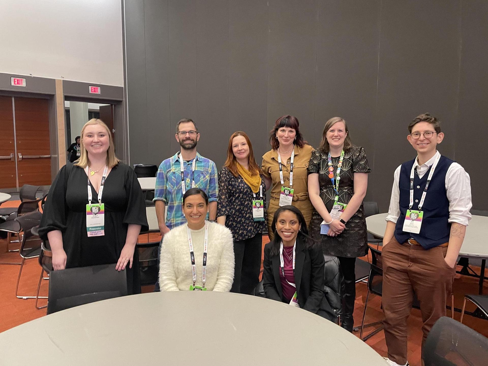 Mx. West with other English teachers