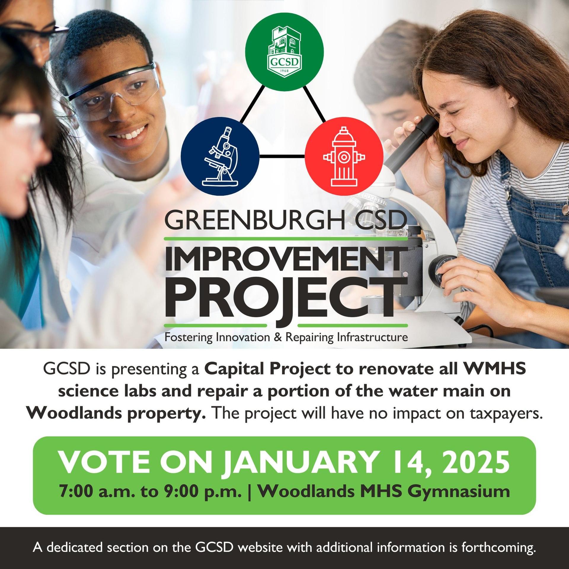 GCSD Improvement Project Social Post
