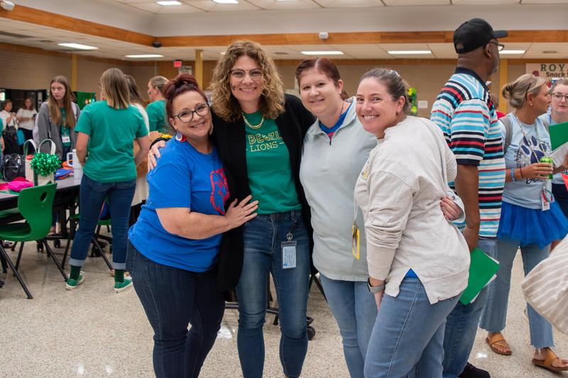 PGCPS staff members smile at the division's professional development event, Ignite PG.