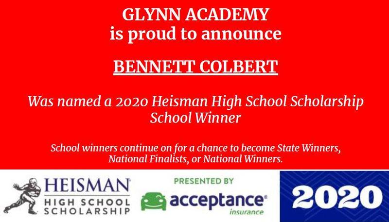 Bennett Colbert Named 2020 Heisman High School Scholarship School Winner Featured Photo