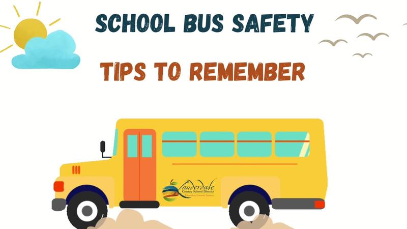 School Bus Safety : Tips to Remember Graphic