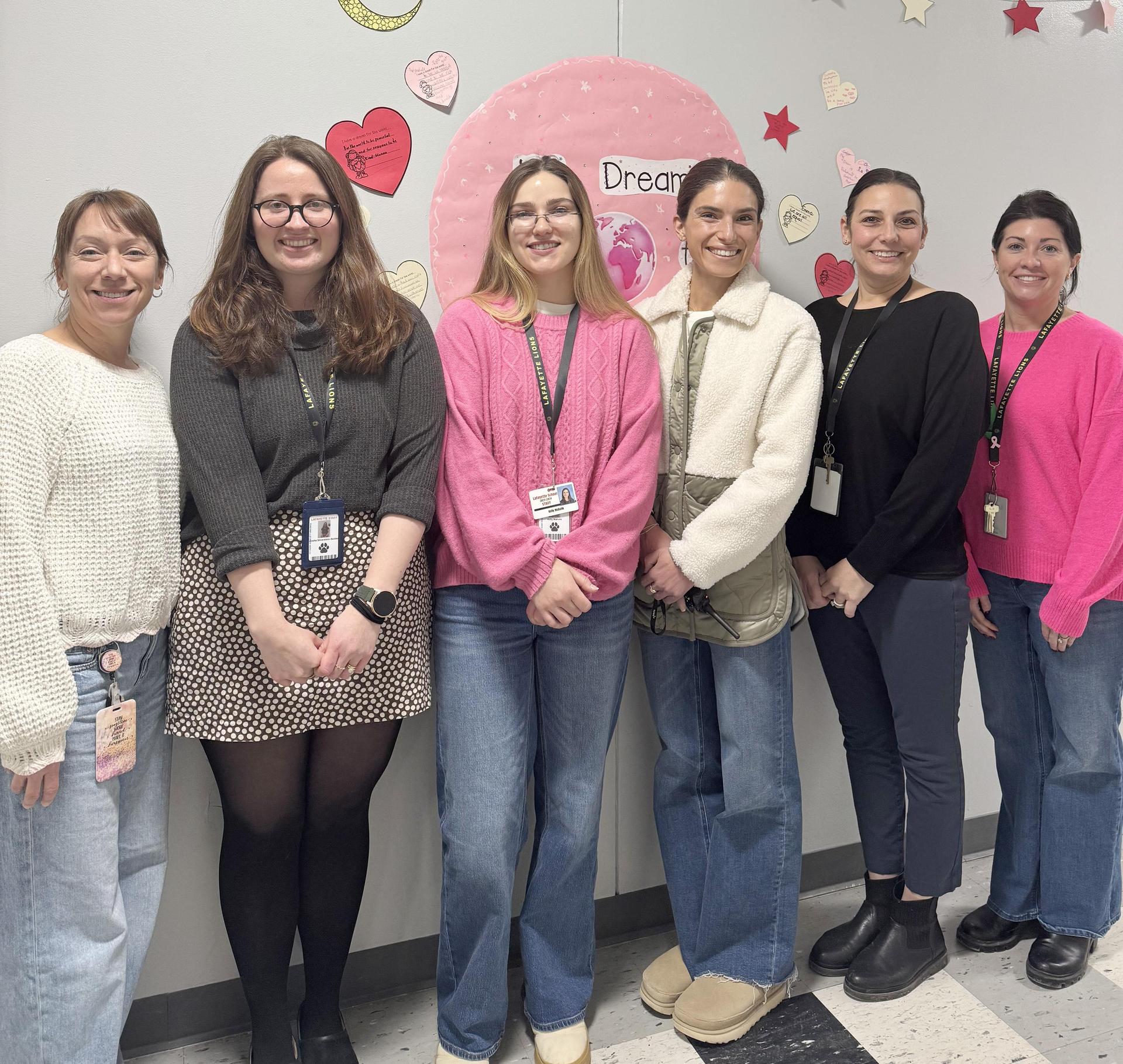 Counselors standing, posed photo