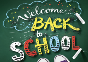 Welcome Back graphic