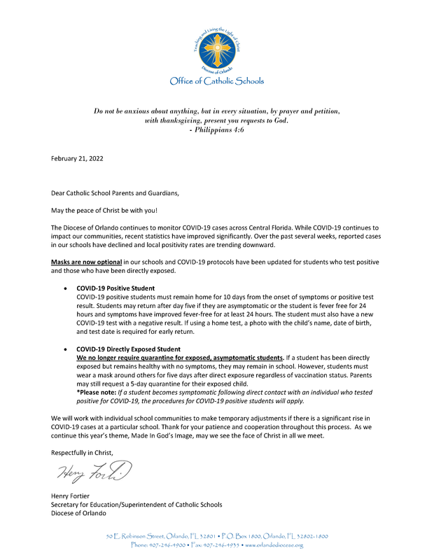 COVID-19 Protocol Update Featured Photo