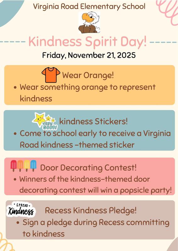 Kindness Spirit Day Flyer
