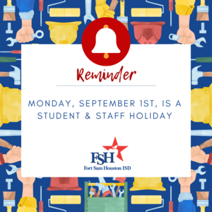 Sept 1st Student & Staff Holiday