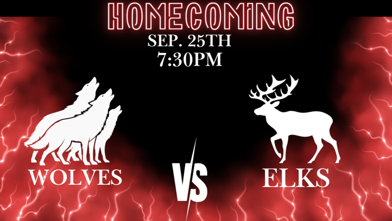 !!Homecoming Game VS Elkhart 7:30pm GO WOLVES !!