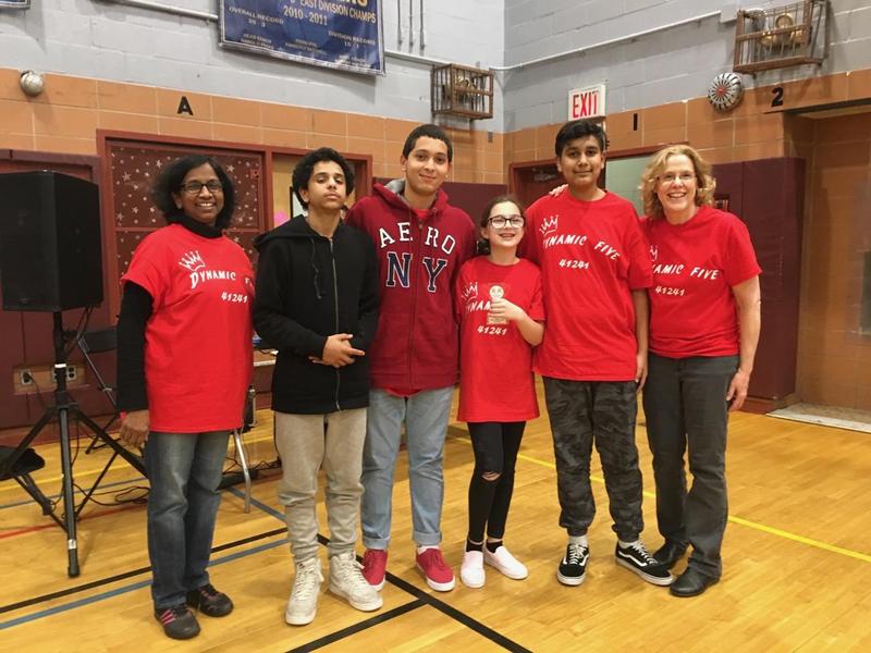 Dynamic Five Robotic Team Wins Third Place Featured Photo