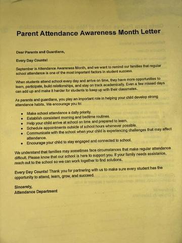 attendance awareness