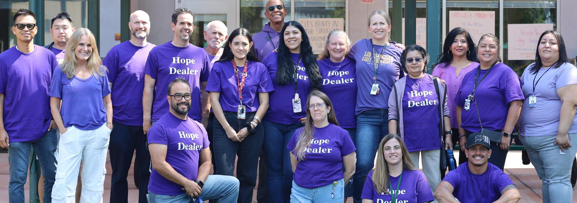 Hope Week 2025 - Boynton staff showing school spirit and unity.