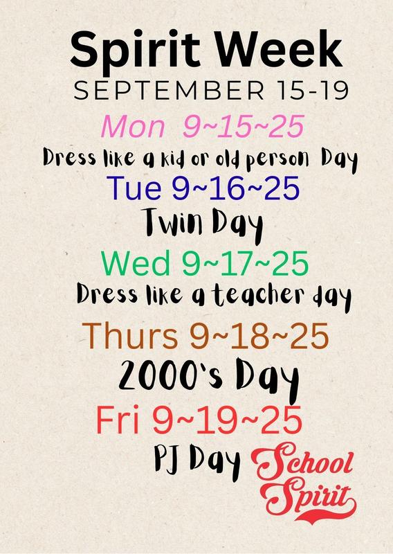 CHS Spirit Week!