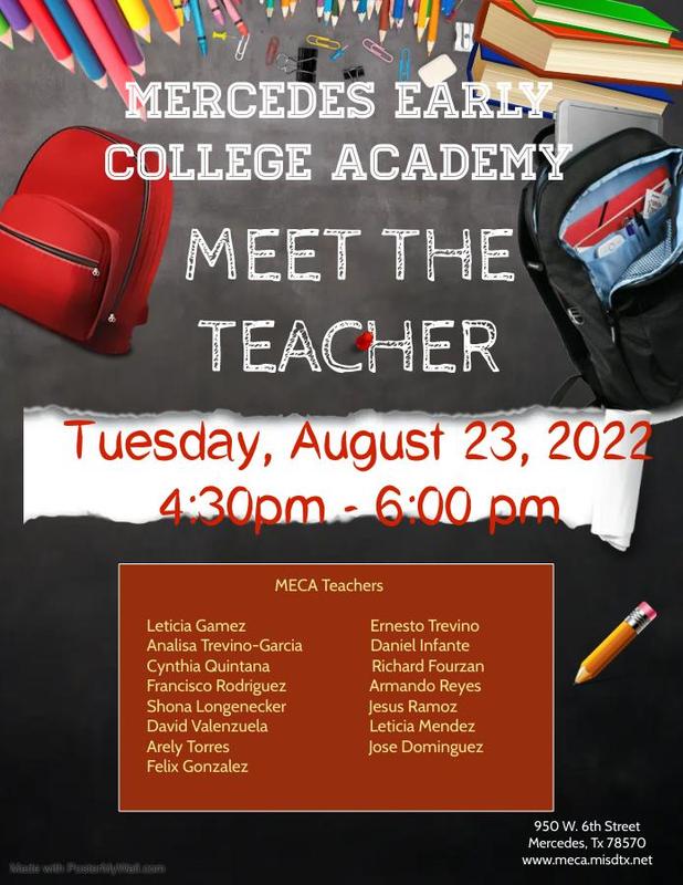 MEET THE TEACHER - AUGUST 23, 2022 Featured Photo
