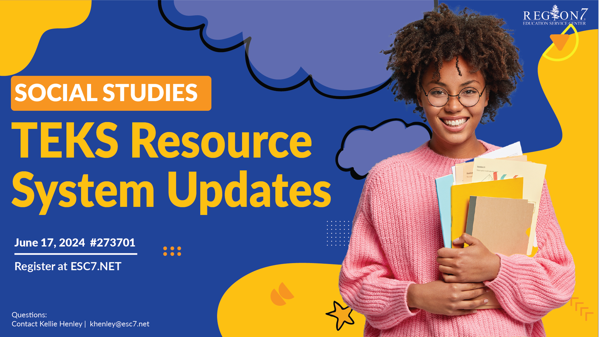 Upcoming workshops at region 7 esc upcoming workshops esc region 7