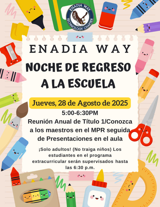 Back to School Night SPANISH 2025 Flyer.png