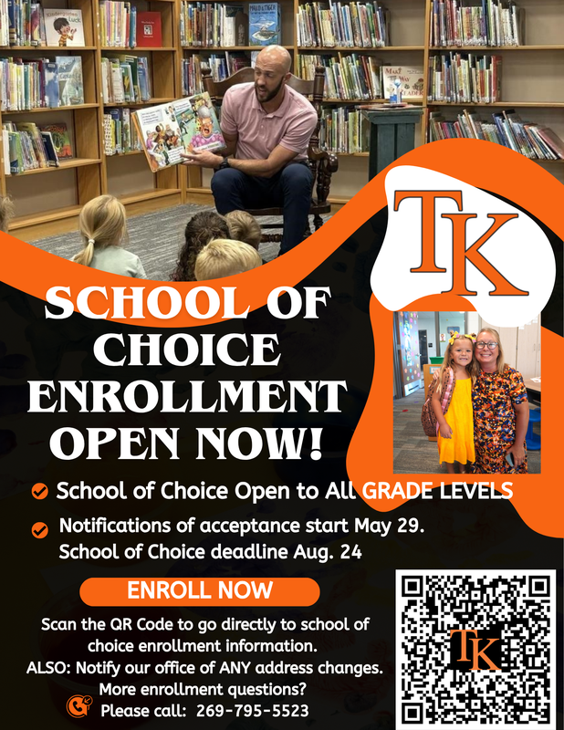 Schools of Choice flyer.