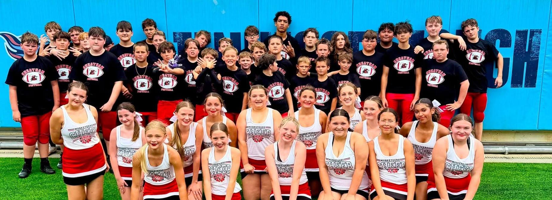 Cheer and Football team