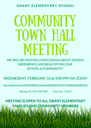 Green Space Town Hall/ Reunion de Green Space Featured Photo